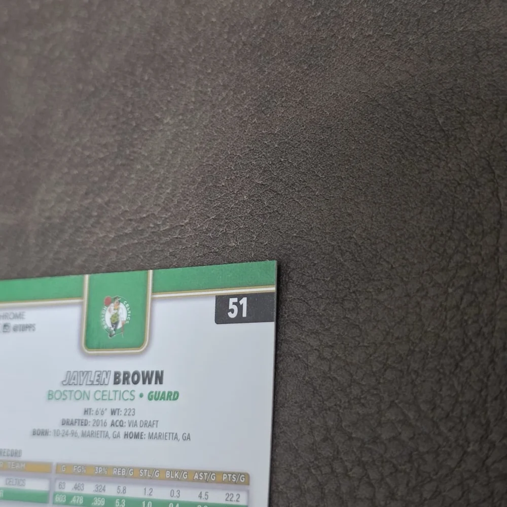 2025–26 Topps Chrome Jaylen Brown X-Fractor Refractor Celtics #51 NM